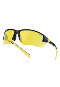 OPC - Okulary ochronne BIKE SAN SALVO Matt Black Ultra Light Yellow Cat.1. Kolor: czarny, żółty, wielokolorowy