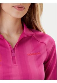 Adidas - adidas Bluza Half-Zip Graphic Football JW3638 Różowy Regular Fit. Kolor: różowy. Materiał: syntetyk #3