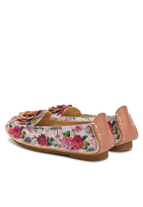 Laura Vita Baleriny Aucdreyo 21 Różowy. Kolor: różowy. Materiał: skóra