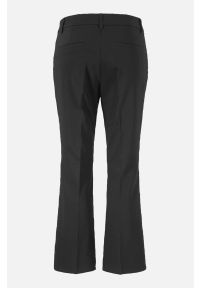 Freequent - Spodnie do kostki Isadora. Kolor: czarny. Materiał: tkanina #2