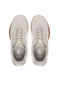 Polo Ralph Lauren Sneakersy Aera 804956688010 Beżowy. Kolor: beżowy. Materiał: skóra #3