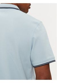Wrangler Polo 112353030 Błękitny Regular Fit. Typ kołnierza: polo. Kolor: niebieski. Materiał: bawełna #2