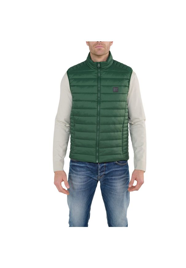 LE TEMPS DES CERISES - Kurtka puchowa bez rękawów Le Temps des cerises Ocroz. Kolor: zielony. Materiał: puch. Długość rękawa: bez rękawów