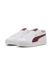 Puma - Sneakersy unisex Court Classico PUMA White Team Regal Red Gold. Kolor: czerwony, biały, wielokolorowy, żółty