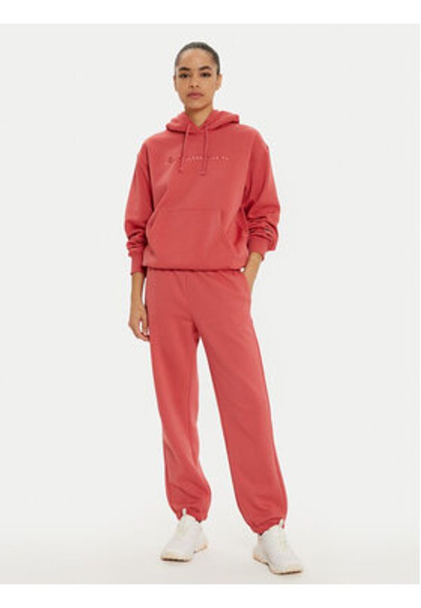 Champion Spodnie dresowe 117583 Czerwony Regular Fit. Kolor: czerwony. Materiał: bawełna