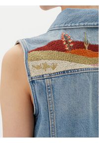 Levi's® Kamizelka 002A7-0000 Niebieski Standard Fit. Kolor: niebieski. Materiał: bawełna #3