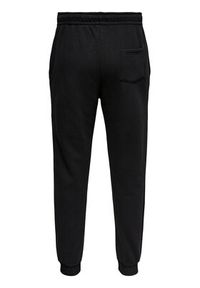 Only & Sons Spodnie dresowe Ceres 22018686 Czarny Regular Fit. Kolor: czarny. Materiał: bawełna, dresówka, syntetyk #6