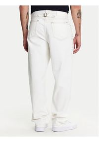 TOMMY HILFIGER - Tommy Hilfiger Jeansy F1 Movie MW0MW41381 Écru Loose Fit. Kolor: kremowy #2