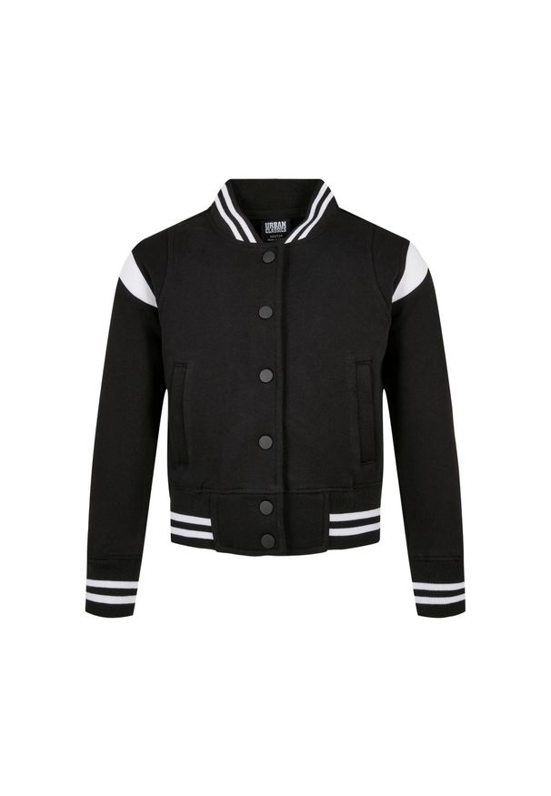 Urban Classics - Kurtka Dresowa Dla Dziewcząt. Kolor: biały, wielokolorowy, czarny. Materiał: dresówka