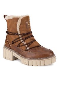 Mustang Trzewiki 1447-601 Brązowy. Kolor: brązowy. Materiał: materiał #2