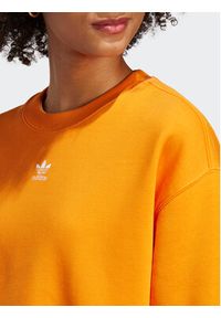 Adidas - adidas Bluza Sweatshirt IK7697 Pomarańczowy. Kolor: pomarańczowy. Materiał: bawełna #5