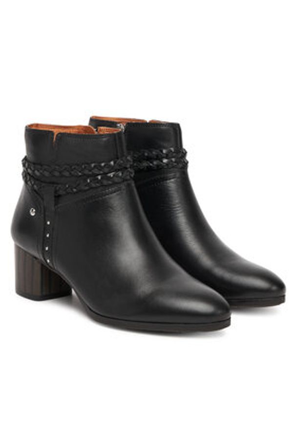 Pikolinos Botki W1Z-8521 Czarny. Kolor: czarny. Materiał: skóra