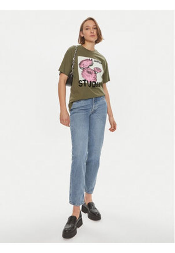 only - ONLY T-Shirt Pixie 15316702 Zielony Regular Fit. Kolor: zielony. Materiał: bawełna