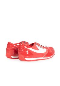 Diesel Sneakersy "Sheclaw W" | Y00643 P0441 / Sheclaw W | Kobieta | Biały, Czerwony. Kolor: biały, czerwony, wielokolorowy. Materiał: syntetyk, materiał. Wzór: aplikacja #2