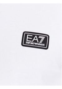 EA7 Emporio Armani Bluza 6RPM12 PJ05Z 1100 Biały Regular Fit. Kolor: biały. Materiał: bawełna