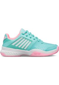 Buty dziecięce K-Swiss court express omni. Kolor: różowy, niebieski, wielokolorowy