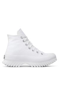 Converse Trampki Chuck Taylor All Star Lugged 2.0 Hi A00871C Biały. Kolor: biały. Materiał: materiał #1