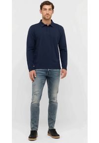 Męski Longsleeve Mustang Style Portis Dark Sapphire 1016881 4136. Długość rękawa: długi rękaw #3