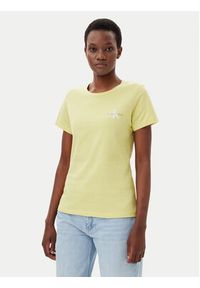 Calvin Klein Jeans Komplet 2 t-shirtów J20J219734 Kolorowy Slim Fit. Materiał: bawełna. Wzór: kolorowy #3