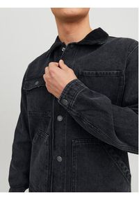 Jack & Jones - Jack&Jones Kurtka jeansowa Steel 12231169 Czarny Regular Fit. Kolor: czarny. Materiał: bawełna #8