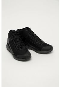 columbia - Columbia buty męskie kolor czarny. Nosek buta: okrągły. Zapięcie: sznurówki. Kolor: czarny #4