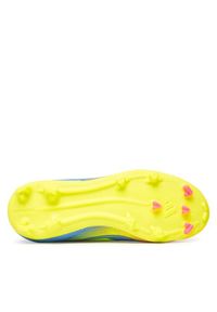 Adidas - adidas Buty do piłki nożnej F50 League Laceless Firm/Multi-Ground IE3742 Granatowy. Kolor: niebieski. Materiał: materiał