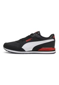 Buty Puma St Runner v3 Nl 38485726 czarne. Okazja: na co dzień. Kolor: czarny. Materiał: materiał, syntetyk, guma. Szerokość cholewki: normalna