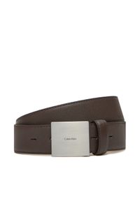 Calvin Klein Pasek Męski Plaque Buckle 35Mm LV04D7013G Kolorowy. Materiał: skóra. Wzór: kolorowy