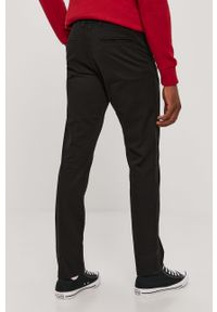 PRODUKT by Jack & Jones - Produkt by Jack & Jones - Spodnie. Kolor: czarny. Materiał: tkanina, bawełna, elastan. Wzór: gładki #2