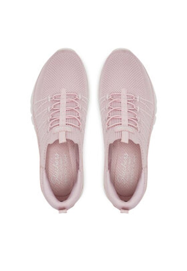 skechers - Skechers Sneakersy Graceful - Picture Perfect 100702/BLSH Różowy. Kolor: różowy. Materiał: materiał