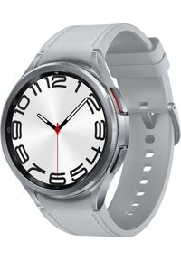 SAMSUNG - Smartwatch Samsung Galaxy Watch 6 Classic Stainless Steel 47mm LTE Szary (SM-R965FZSAEUA). Rodzaj zegarka: smartwatch. Kolor: szary