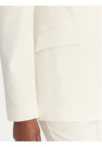 Hugo - HUGO Marynarka Asmalla 50561450 Écru Regular Fit. Kolor: kremowy. Materiał: syntetyk #3