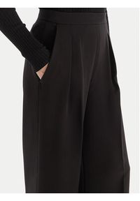 TwinSet - TWINSET Spodnie palazzo 252TT2401 Czarny Wide Leg. Kolor: czarny. Materiał: syntetyk #4