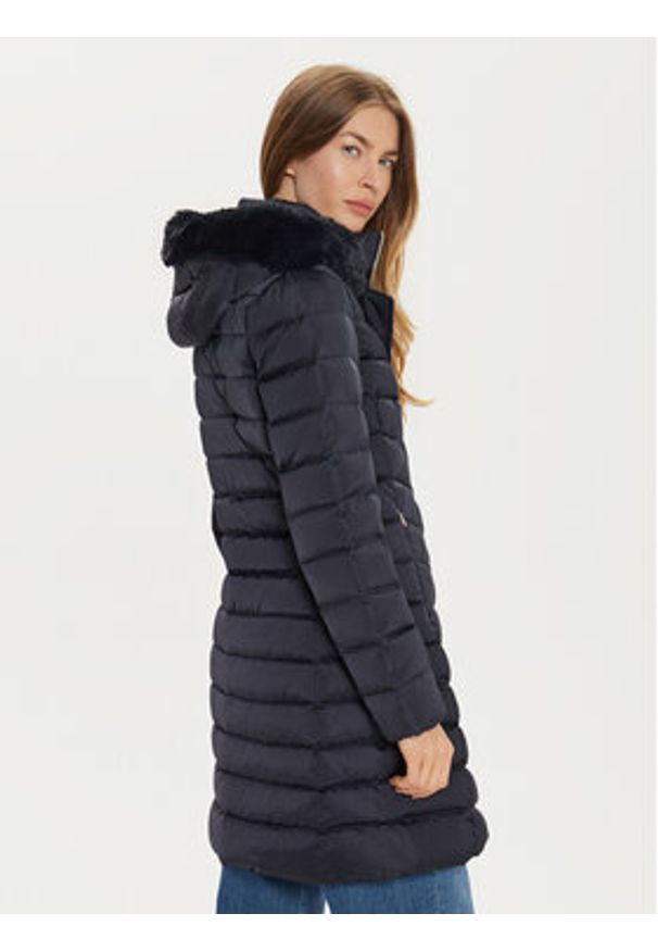 Geox Kurtka puchowa Bettanie W4626H T3122 F1624 Granatowy Regular Fit. Kolor: niebieski. Materiał: syntetyk