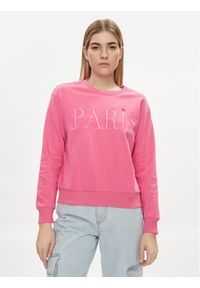 JDY Bluza Paris 15221015 Różowy Regular Fit. Kolor: różowy. Materiał: bawełna, syntetyk