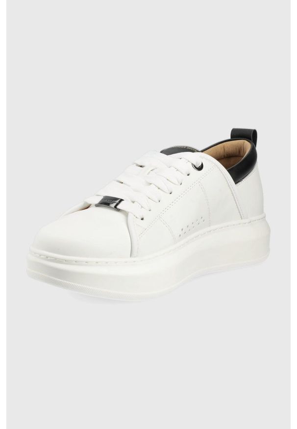 ACBC buty ACBC x Alexander Smith kolor biały. Nosek buta: okrągły. Zapięcie: sznurówki. Kolor: biały. Materiał: materiał, guma. Szerokość cholewki: normalna