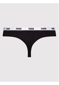 Puma Komplet 3 par stringów 907590 Czarny. Kolor: czarny. Materiał: bawełna #6