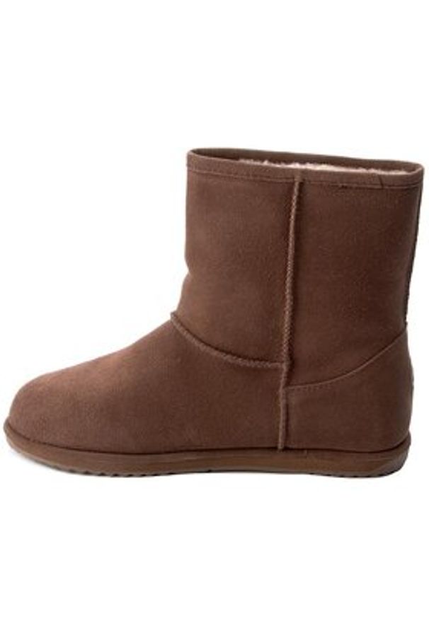 EMU Australia Śniegowce Brumby Lo Teens T10773 Brązowy. Kolor: brązowy. Materiał: skóra