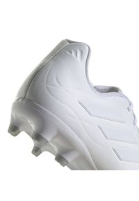 Adidas - Buty piłkarskie adidas Copa Pure.3 Fg HQ8943 białe. Kolor: biały. Materiał: skóra. Szerokość cholewki: normalna. Sport: piłka nożna #7