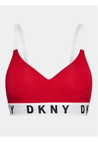 DKNY Biustonosz push-up DK4518 Czerwony. Kolor: czerwony. Materiał: bawełna. Rodzaj stanika: push-up #2