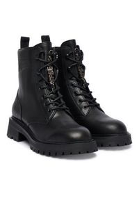 Pepe Jeans Trapery Stacy Play W PLS500022 Czarny. Kolor: czarny. Materiał: skóra #4
