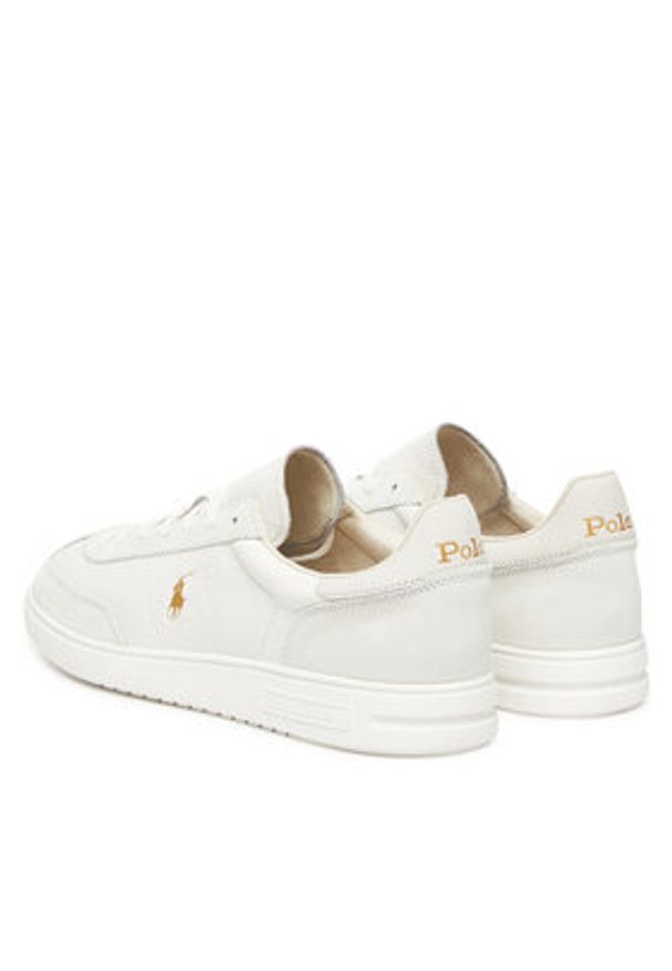 Polo Ralph Lauren Sneakersy Bedord 809973701001 Biały. Kolor: biały. Materiał: skóra