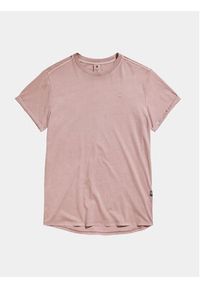 G-Star RAW - G-Star Raw T-Shirt Lash D16396-2653-G216 Różowy Regular Fit. Kolor: różowy. Materiał: bawełna