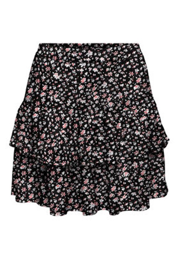 only - ONLY Spódnica mini Nova 15372459 Kolorowy Regular Fit. Materiał: wiskoza. Wzór: kolorowy