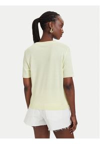 Patrizia Pepe T-Shirt 2M4542/J419-Y841 Żółty Regular Fit. Kolor: żółty. Materiał: bawełna #4