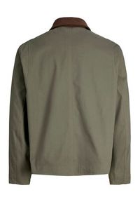 Jack & Jones Kurtka przejściowa Graham 12288889 Khaki Regular Fit. Kolor: brązowy. Materiał: bawełna #4