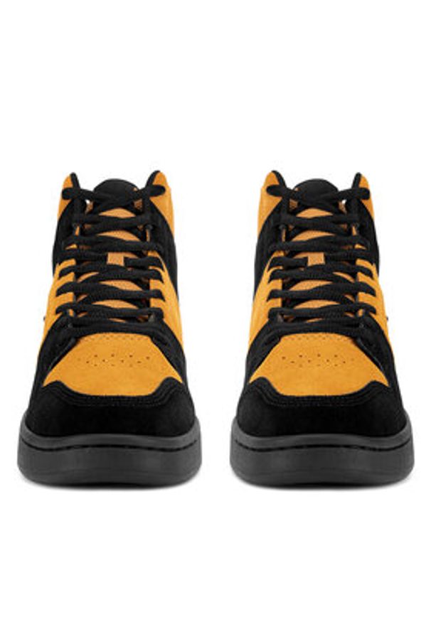 DC Shoes Sneakersy MANTECA 4 HI S ADYS100791-XKKC Pomarańczowy. Kolor: pomarańczowy. Materiał: zamsz, skóra