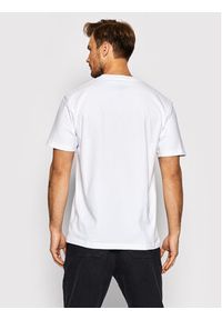 DC T-Shirt Star ADYZT04985 Biały Classic Fit. Kolor: biały. Materiał: bawełna