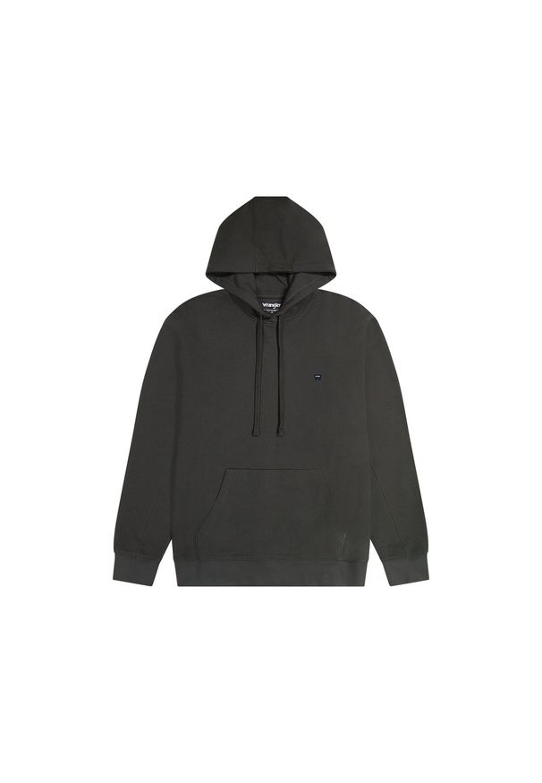 Wrangler - MESKA BLUZA WRANGLER SIGN OFF HOODIE FADED BLACK 112364289