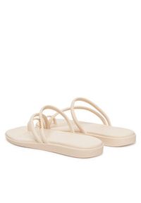 Crocs Japonki Miami Toe Loop 209862 Beżowy. Kolor: beżowy #3